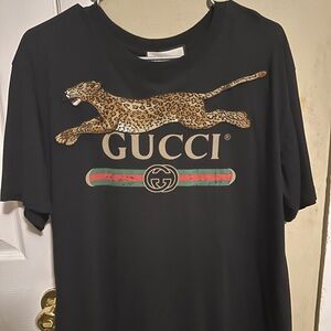 Gucci Leopard Shirt